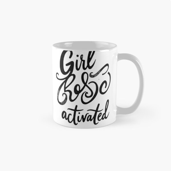 Item preview, Girl Boss Activated - Inspirational Quote Wall Art designed and sold by Qubivibe.