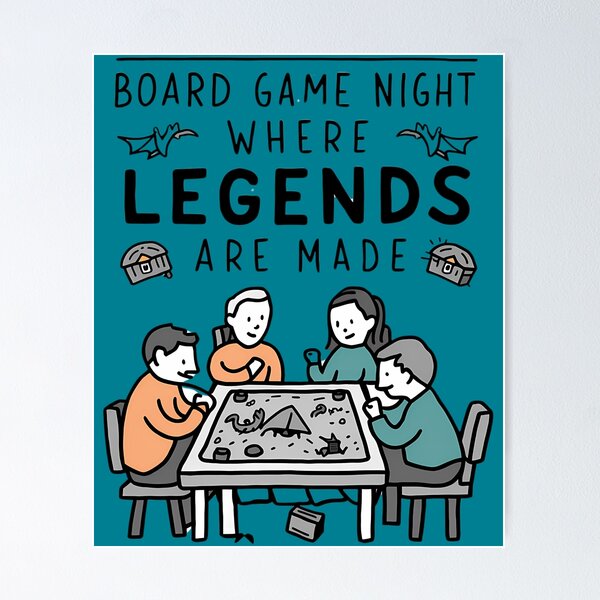 Item preview, Game Night Legends designed and sold by AmelindaSmith.