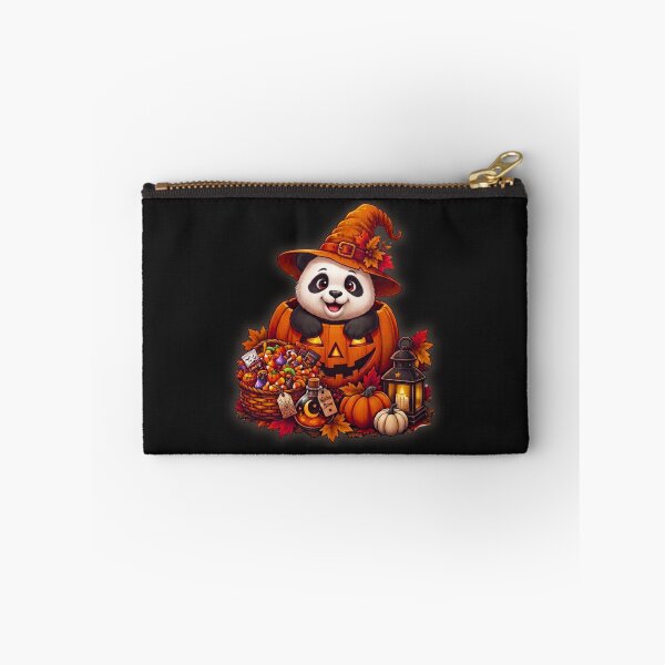 Item preview, Cute Spooky Panda Halloween Pumpkin Witch Hat designed and sold by EnginerdStudio.
