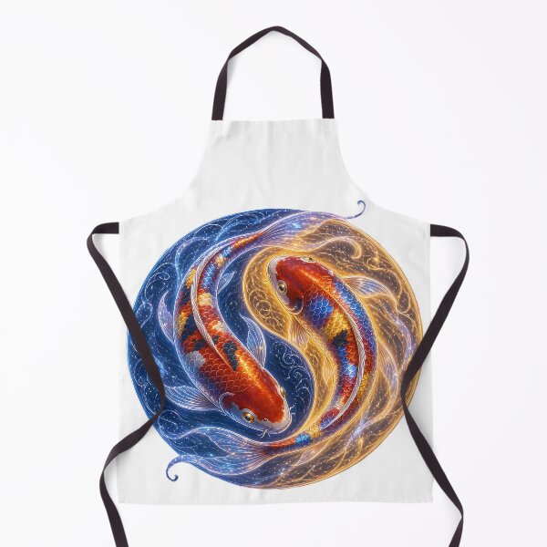 Item preview, FANTASY YIN YANG TWIN KOI FISH designed and sold by Little Red.