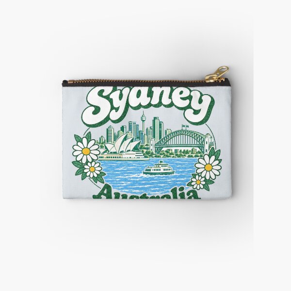 Item preview, Sydney Australia Cute Floral Skyline designed and sold by HowToCanadian.