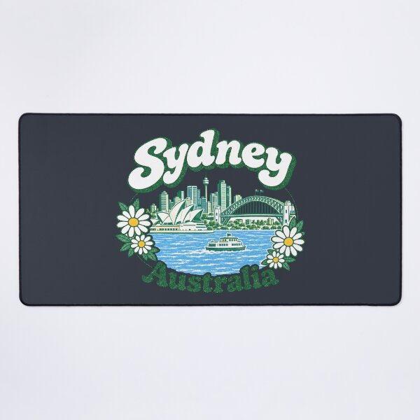 Item preview, Sydney Australia Cute Floral Skyline designed and sold by HowToCanadian.