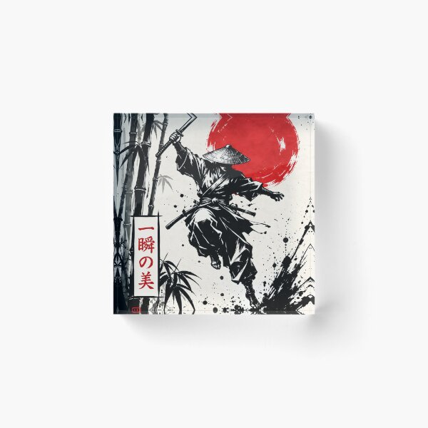 Item preview, Japanese Samurai Ink Art designed and sold by NordenPosters.