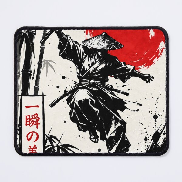 Item preview, Japanese Samurai Ink Art designed and sold by NordenPosters.