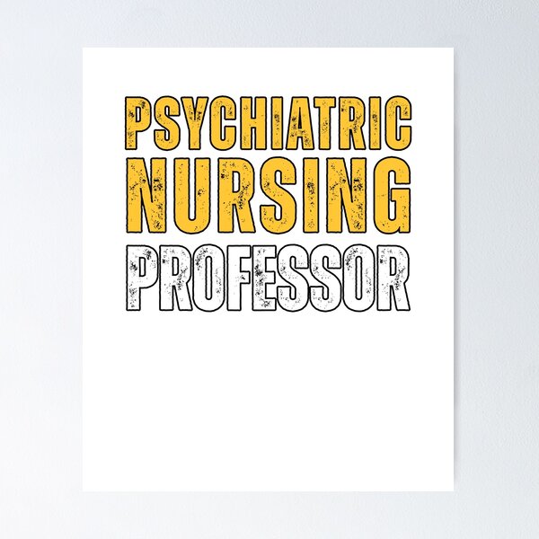 Item preview, Psychiatric Nursing Professor designed and sold by domostore.