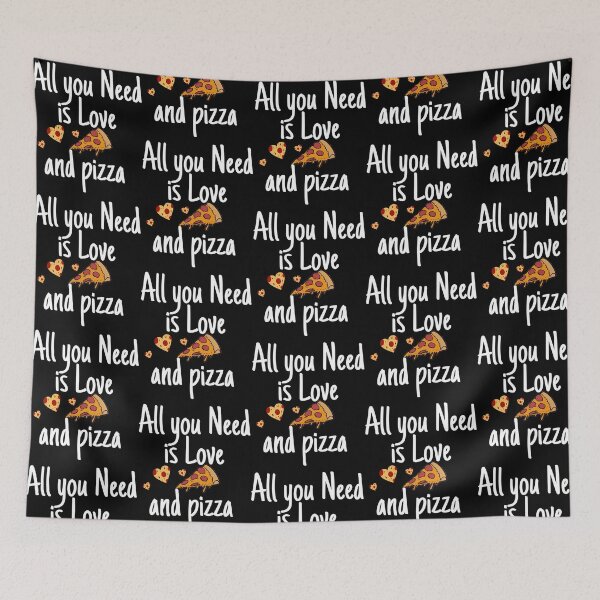 Item preview, All You Need Is Love And Pizza designed and sold by kynlie-luker.