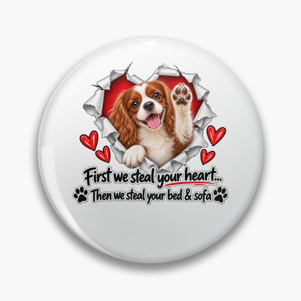 Item preview, Funny Cavalier King Charles Spaniel Dog Sofa Quote designed and sold by luu phong.