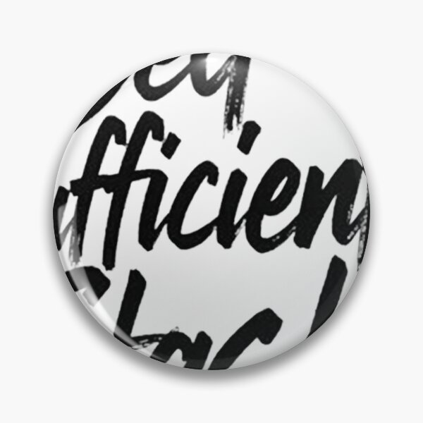 Item preview, Self Sufficient Stash - Bold Black Ink Lettering designed and sold by Qubivibe.