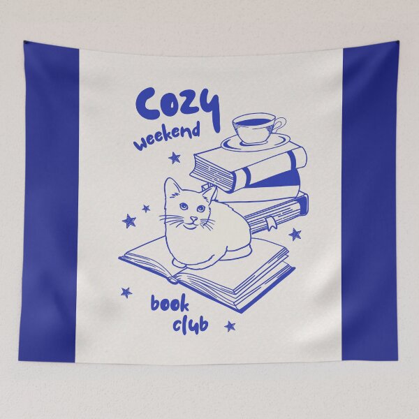 Item preview, Cozy Weekend Book Club designed and sold by MiaBellaGirl.