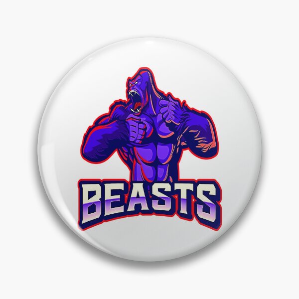 Aperçu de l'œuvre Équipe pseudo-sportive de Beasts Gaming créée et vendue par mary-curtis.