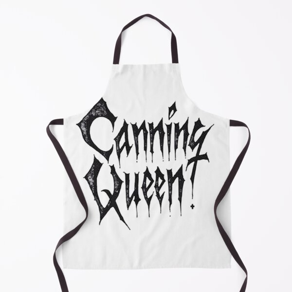 Item preview, Canning Queen - Bold Black Ink Typography Design designed and sold by Qubivibe.