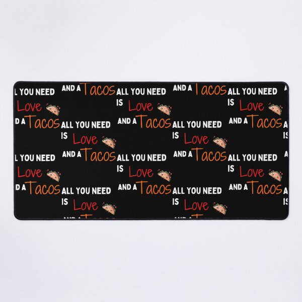 Item preview, Funny All I Need Love And Tacos With Hearts Quote All I Need Love And Tacos With Hearts Funny Vintage Cute Taco Funny Valentines Day For Couple designed and sold by kynlie-luker.