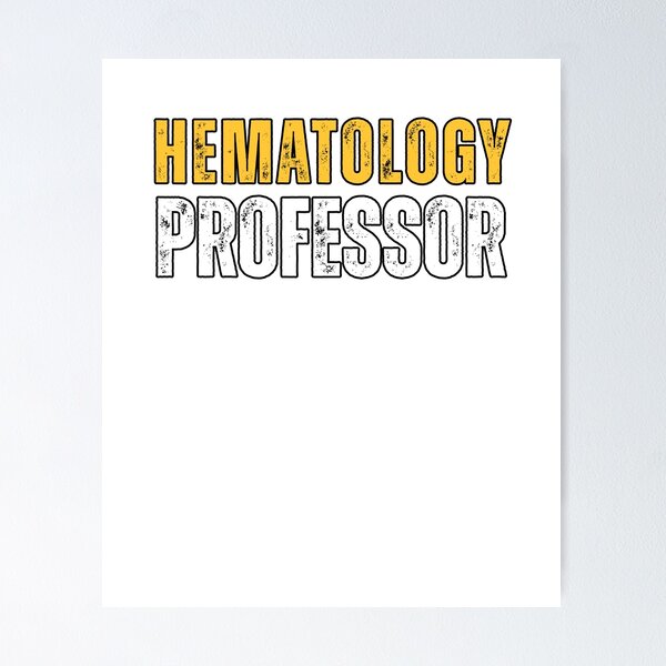 Item preview, Hematology Professor designed and sold by domostore.