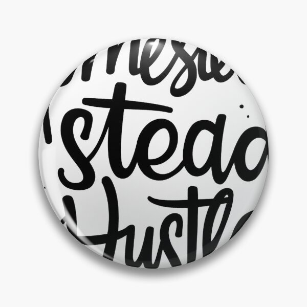 Item preview, Homestead Hustle | Bold Black Ink Lettering designed and sold by Qubivibe.