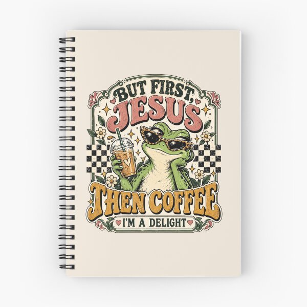 Item preview, Funny Christian Frog, Jesus Thinks I'm a Delight, Faith Based Humor, Cute Frog Gift for Women designed and sold by Quiajia.