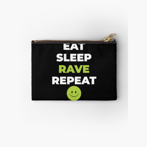 Item preview, Fatboy Slim Shirt Eat Sleep Rave Repeat designed and sold by grettel-hock.