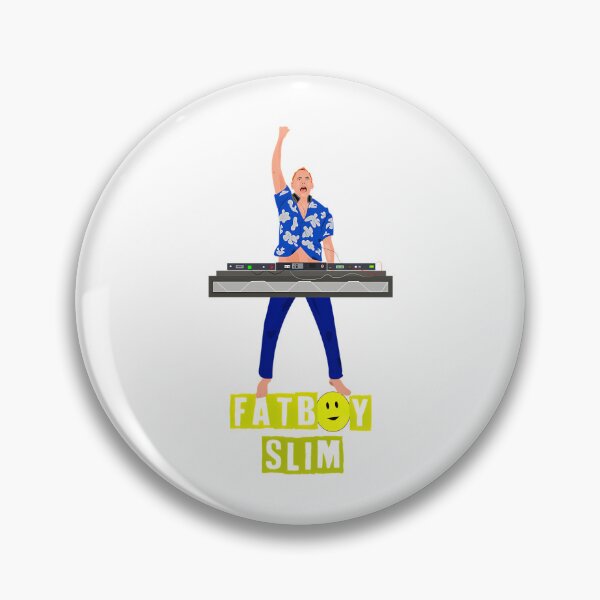 Item preview, Fatboy Slim T-Shirt  Dj Electronic Music Dance Party Design designed and sold by grettel-hock.