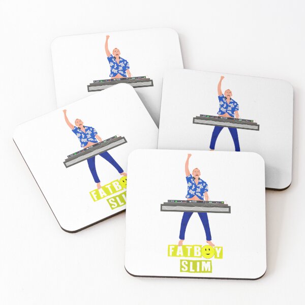 Item preview, Fatboy Slim T-Shirt  Dj Electronic Music Dance Party Design designed and sold by grettel-hock.