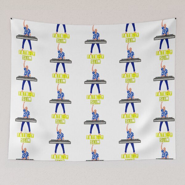 Item preview, Fatboy Slim T-Shirt  Dj Electronic Music Dance Party Design designed and sold by grettel-hock.