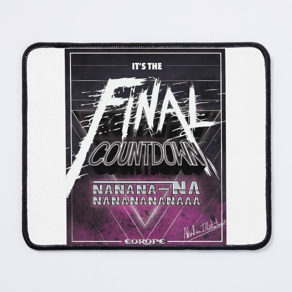 Item preview, Final Countdown Classic designed and sold by grettel-hock.