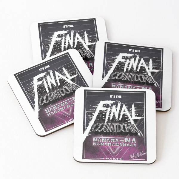 Item preview, Final Countdown Classic designed and sold by grettel-hock.
