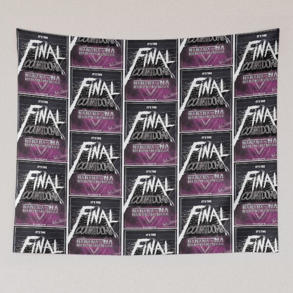 Item preview, Final Countdown Classic designed and sold by grettel-hock.