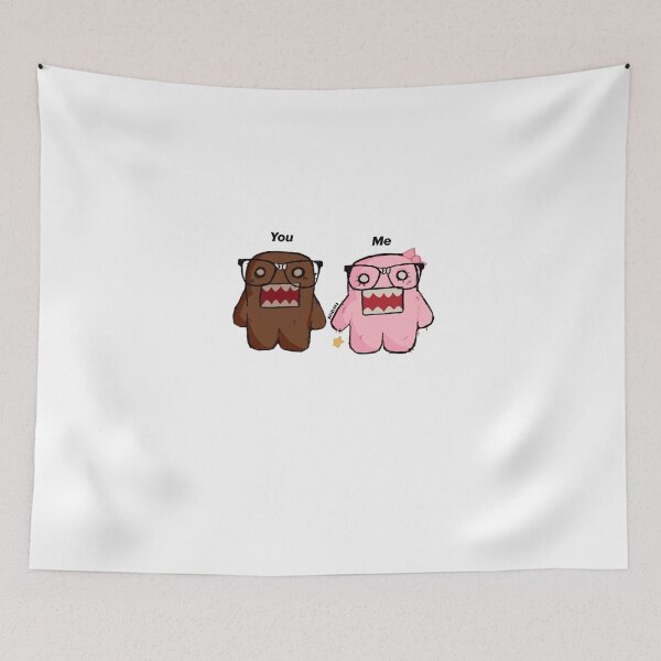 Item preview, Domo You Me Pink Brown Classic Tshirt designed and sold by AnanamorphArter.