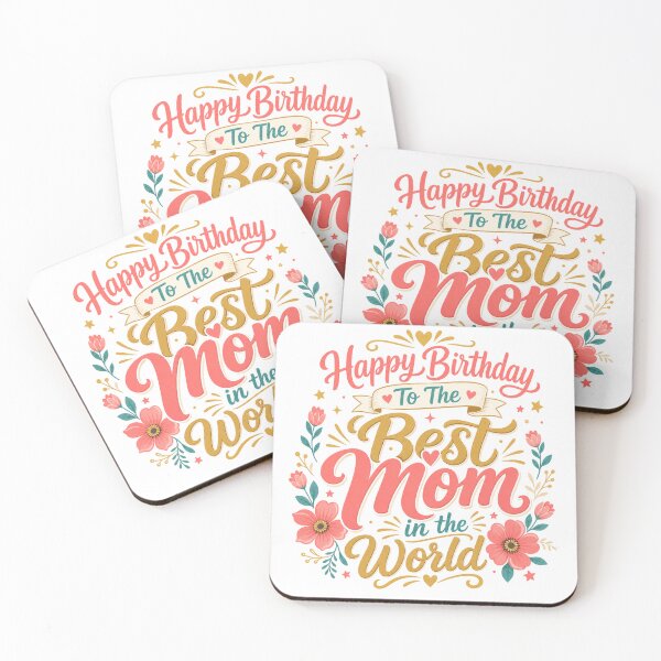 Item preview, Happy Birthday To The Best Mom In The World designed and sold by Original Designs For Every Vibe.