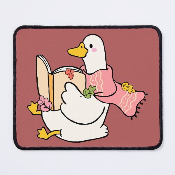 Item preview, Silly Goose Reading Book | Fall | Cozy | Cute | Funny designed and sold by The Turquoise Brush.