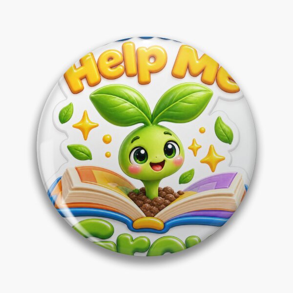 Item preview, Mistakes Help Me Grow Cute Plant Sticker designed and sold by mihanaaa14.