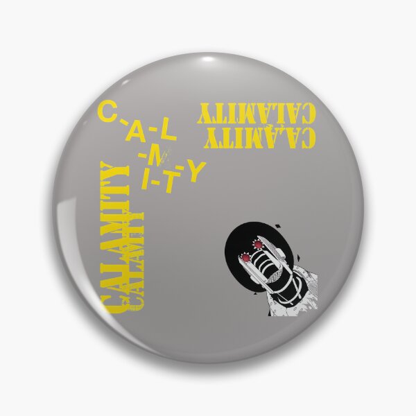 Item preview, Calamity Character Repeat Yellow Text Design-91 designed and sold by MaximGesc.