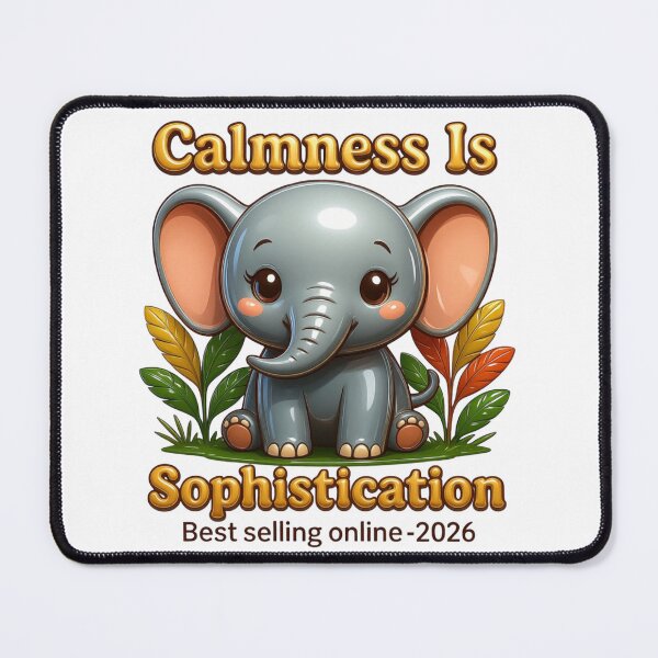 Item preview, Calmness Is Sophistication | Retro 70s Vintage Emblem Tee, Nature Soul Graphic Shirt designed and sold by Prishea.