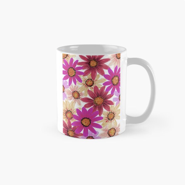 Aperçu de l'œuvre motif floral d'Osteopspermum créée et vendue par Jill Brooke.