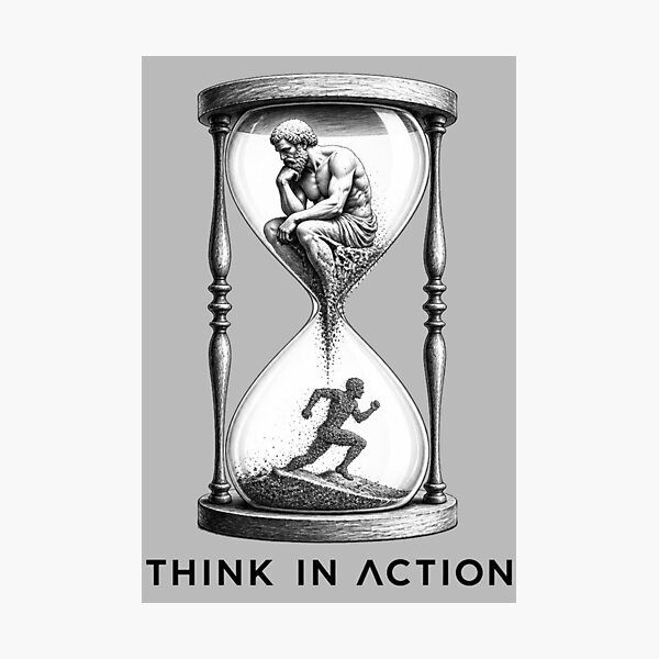 Item preview, think in action designed and sold by MeaningIsUse.