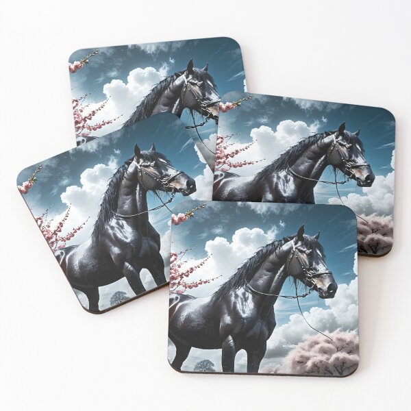 Item preview, But the big black horse said, "Look this way" - He said, "Hey lady, will you marry me?" 35 designed and sold by deep-sea-birds.