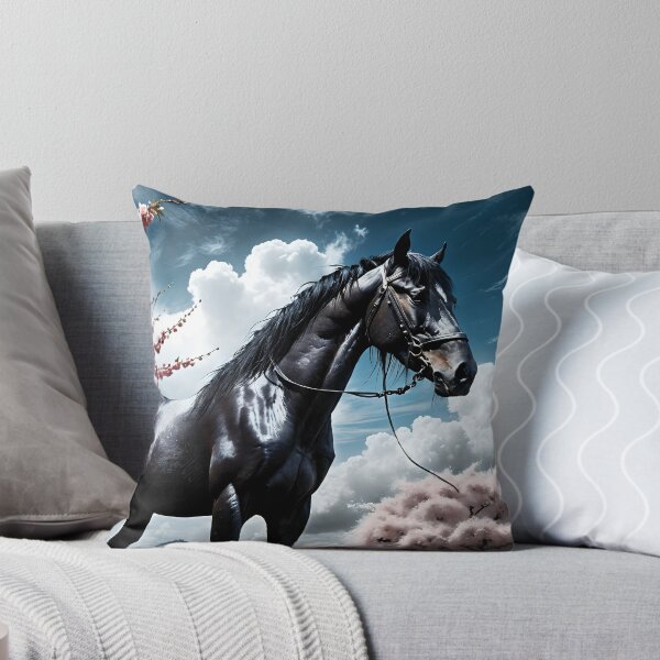 Item preview, But the big black horse said, "Look this way" - He said, "Hey lady, will you marry me?" 35 designed and sold by deep-sea-birds.
