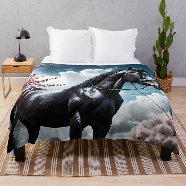 Item preview, But the big black horse said, "Look this way" - He said, "Hey lady, will you marry me?" 35 designed and sold by deep-sea-birds.