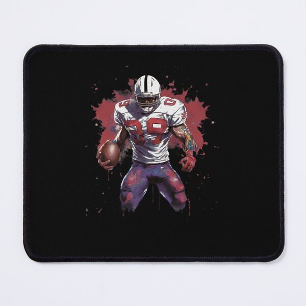 Item preview, American Football Player Watercolor Splash Art designed and sold by AxelRausch.