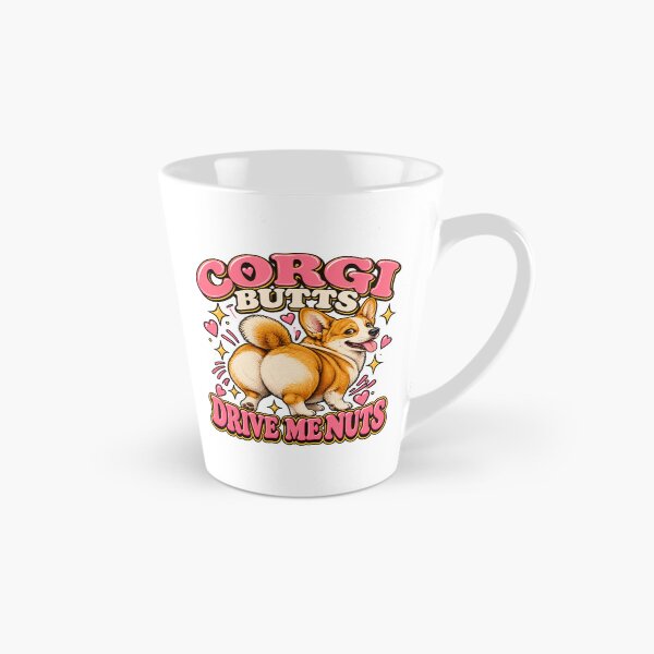 Item preview, Corgi Butts Drive Me Nuts – Funny Corgi Dog Humor designed and sold by LVSMe.