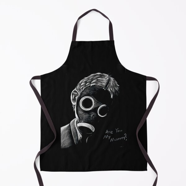 Item preview, Creepy Gas Mask Pencil Sketch Art designed and sold by AxelRausch.
