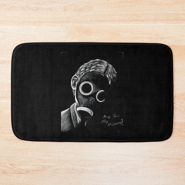 Item preview, Creepy Gas Mask Pencil Sketch Art designed and sold by AxelRausch.