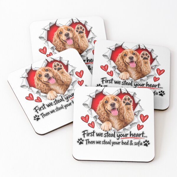 Item preview, Funny Cocker Spaniel Dog Sofa Quote designed and sold by luu phong.