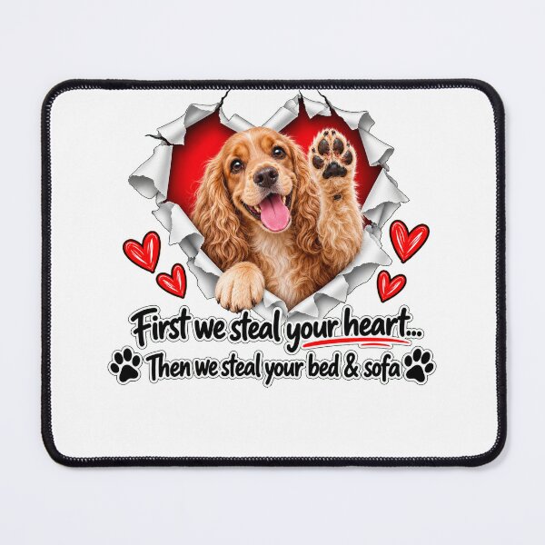Item preview, Funny Cocker Spaniel Dog Sofa Quote designed and sold by luu phong.