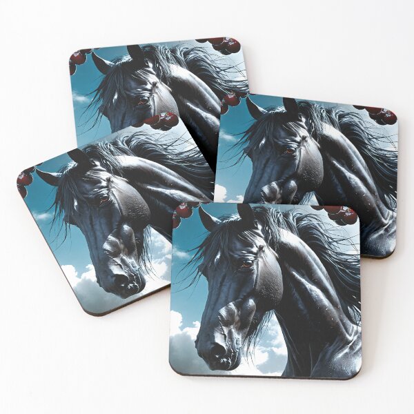 Item preview, But the big black horse said, "Look this way" - He said, "Hey lady, will you marry me?" 36 designed and sold by deep-sea-birds.