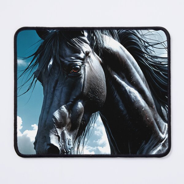 Item preview, But the big black horse said, "Look this way" - He said, "Hey lady, will you marry me?" 36 designed and sold by deep-sea-birds.