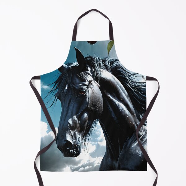 Item preview, But the big black horse said, "Look this way" - He said, "Hey lady, will you marry me?" 36 designed and sold by deep-sea-birds.