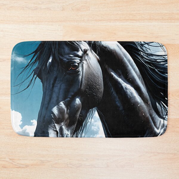 Item preview, But the big black horse said, "Look this way" - He said, "Hey lady, will you marry me?" 36 designed and sold by deep-sea-birds.