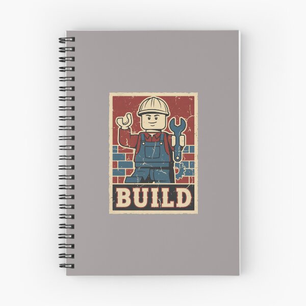 Item preview, Build Vintage Worker Minifigure Poster-84 designed and sold by DanielZiv.