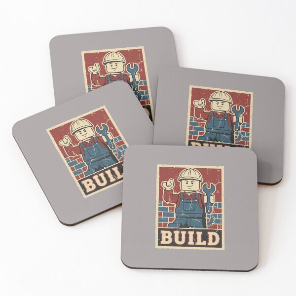 Item preview, Build Vintage Worker Minifigure Poster-84 designed and sold by DanielZiv.