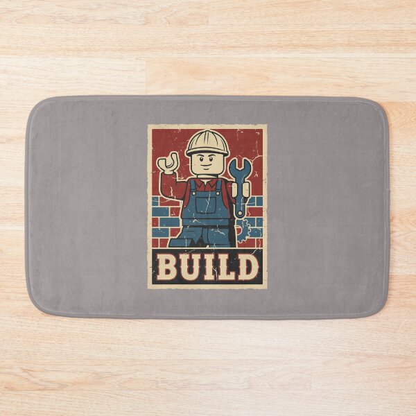 Item preview, Build Vintage Worker Minifigure Poster-84 designed and sold by DanielZiv.